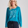 Tops Millers | Millers Long Sleeve Embroidered Top