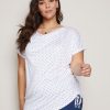 Tops Autograph | Autograph Knitwear Drape Neck Ruched Side Top