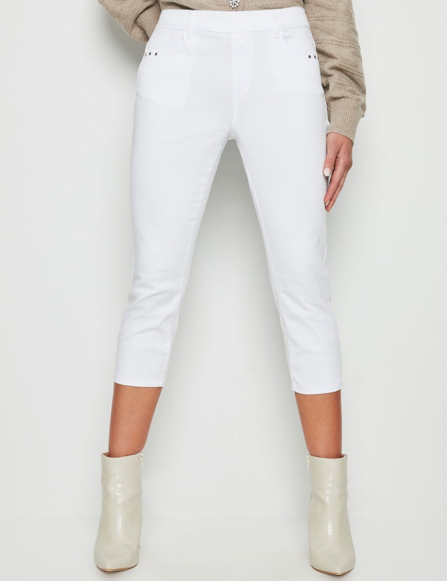 Bottoms Rockmans | Rockmans Crop Jeggings