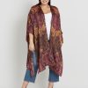 Outerwear Beme | Beme Paisley Printed Kimono