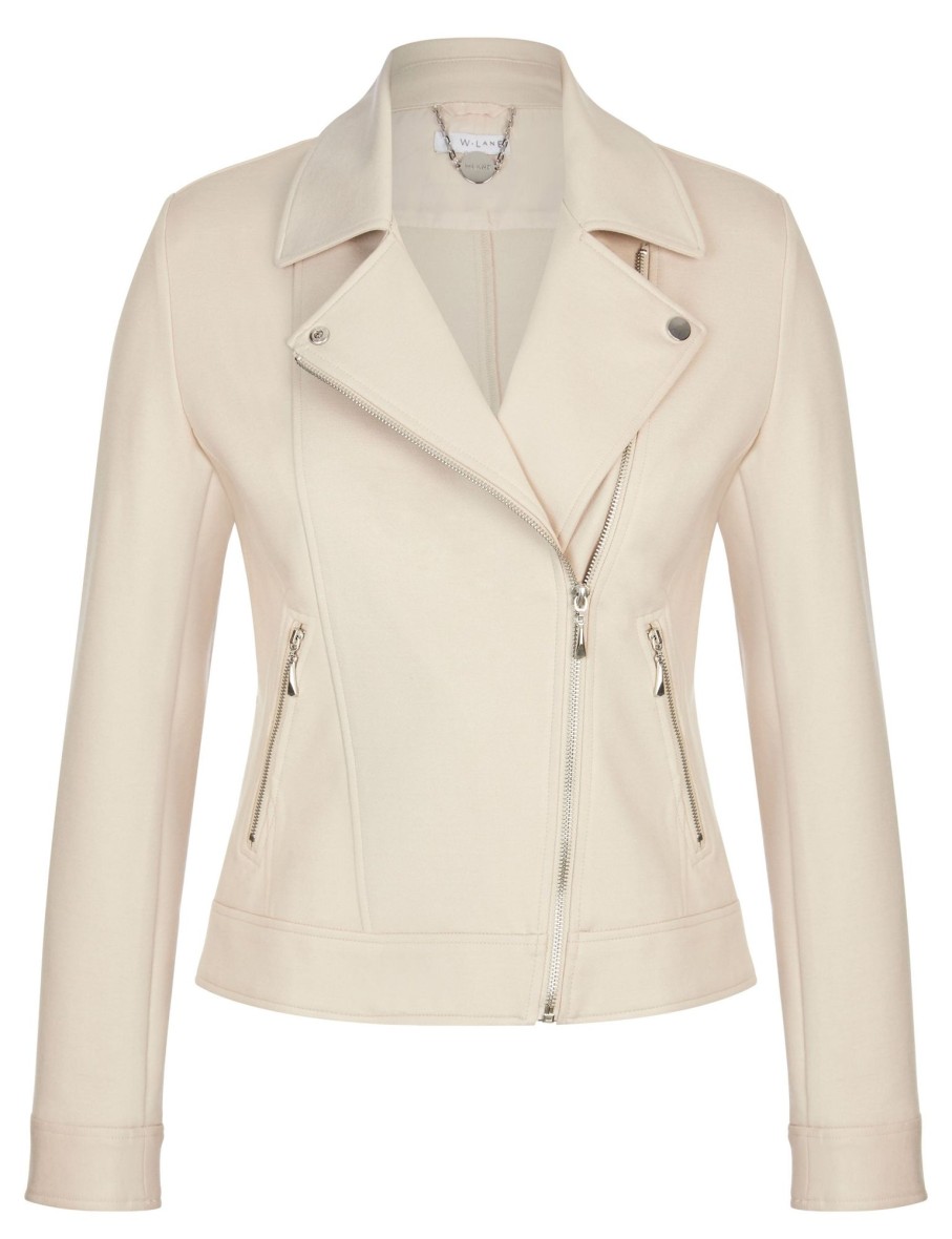 Outerwear WLane | W.Lane Knitwear Biker Jacket