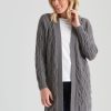 Knitwear NoniB | Noni B Longline Cable Cardigan