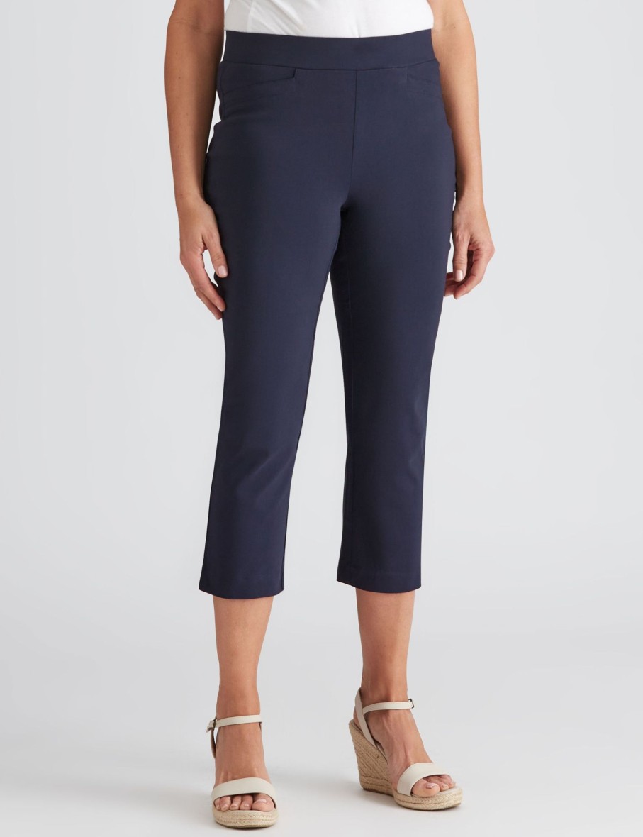 Bottoms Millers | Millers Bengaline Crop Pants