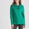 Knitwear WLane | W.Lane Textured Cowl Pullover Top