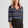 Tops NoniB | Noni B Knitwear Zipped Front Top