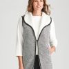 Outerwear WLane | W.Lane Textured Faux Fur Vest