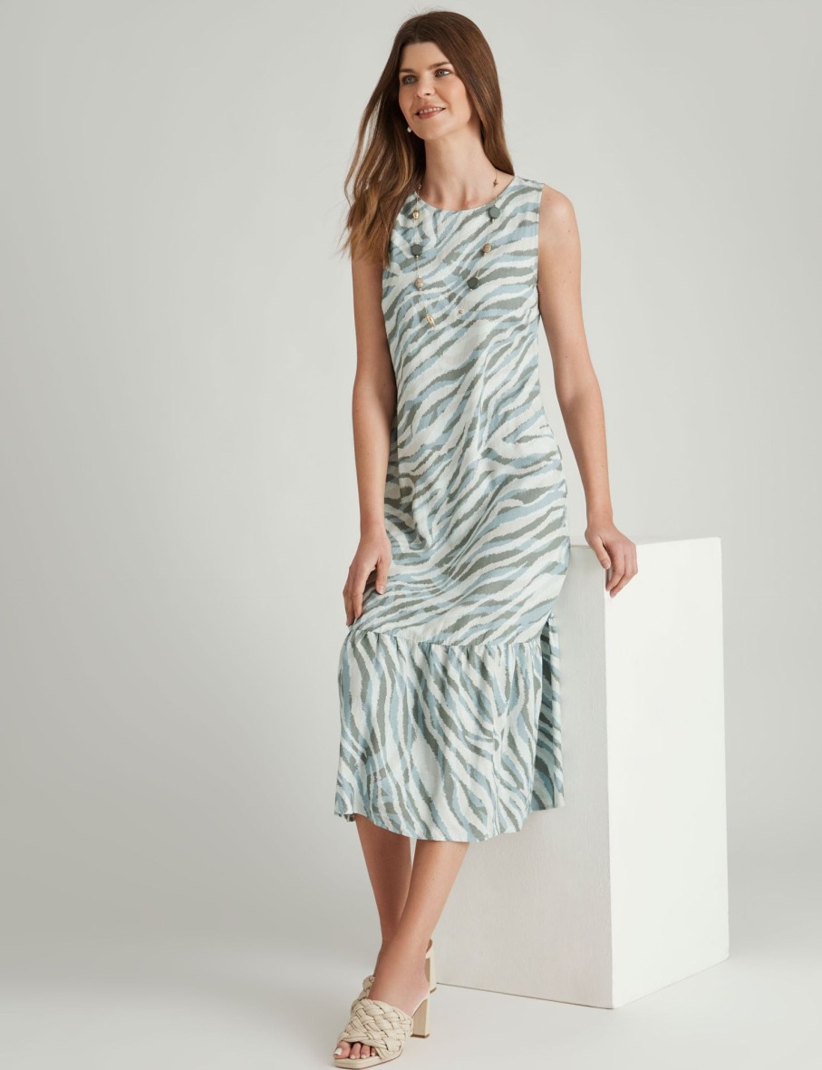 Dresses WLane | W.Lane Linen Tie Dye Dress