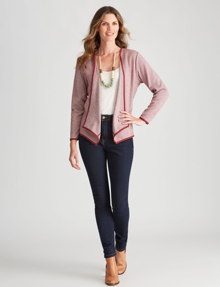 Outerwear WLane | W.Lane Jacquard Drape Jacket