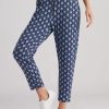 Bottoms Millers | Millers Ankle Length Printed Pull On Knitwear Pants