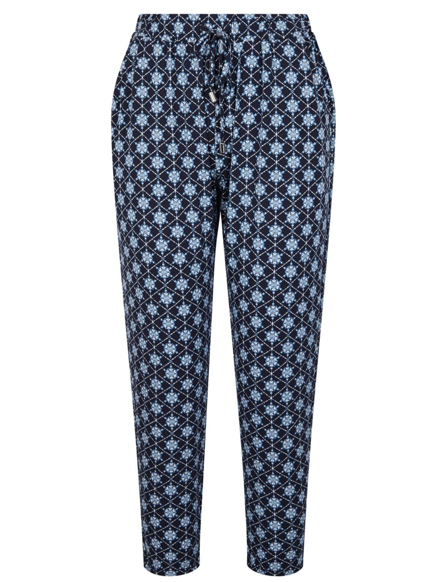 Bottoms Millers | Millers Ankle Length Printed Pull On Knitwear Pants