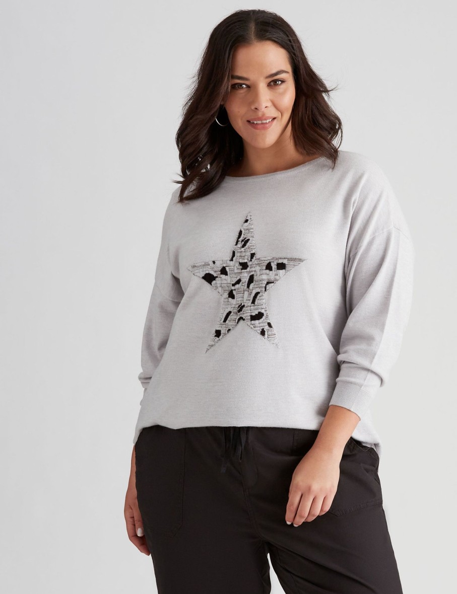 Knitwear Autograph | Autograph Lurex Star Jumper