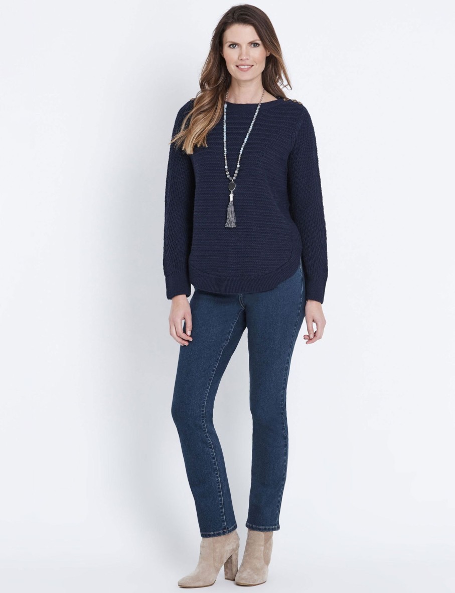 Knitwear WLane | W.Lane Textured Button Knit