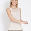 Knitwear Rockmans | Rockmans Sleeveless Ruffle Knitwear Tankini