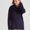 Knitwear WLane | W.Lane Fringe Cowl Pullover Top