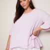 Tops Autograph | Autograph Woven Elbow Sleeve Ruffle Top