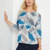 Tops NoniB | Noni B Knitwear Print Top