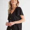 Tops Millers | Millers Knit Broidery Top With Frill Sleeve