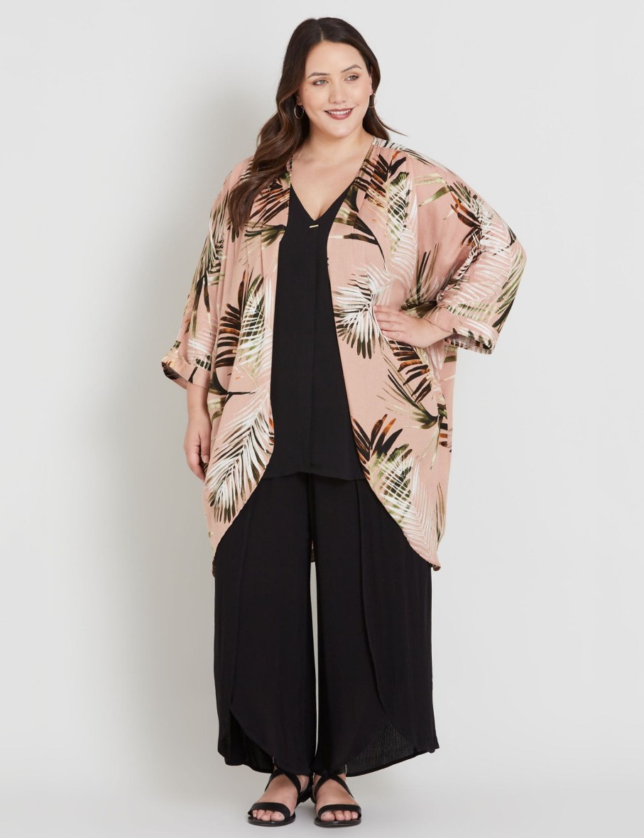 Outerwear Beme | Beme Batwing Kimono