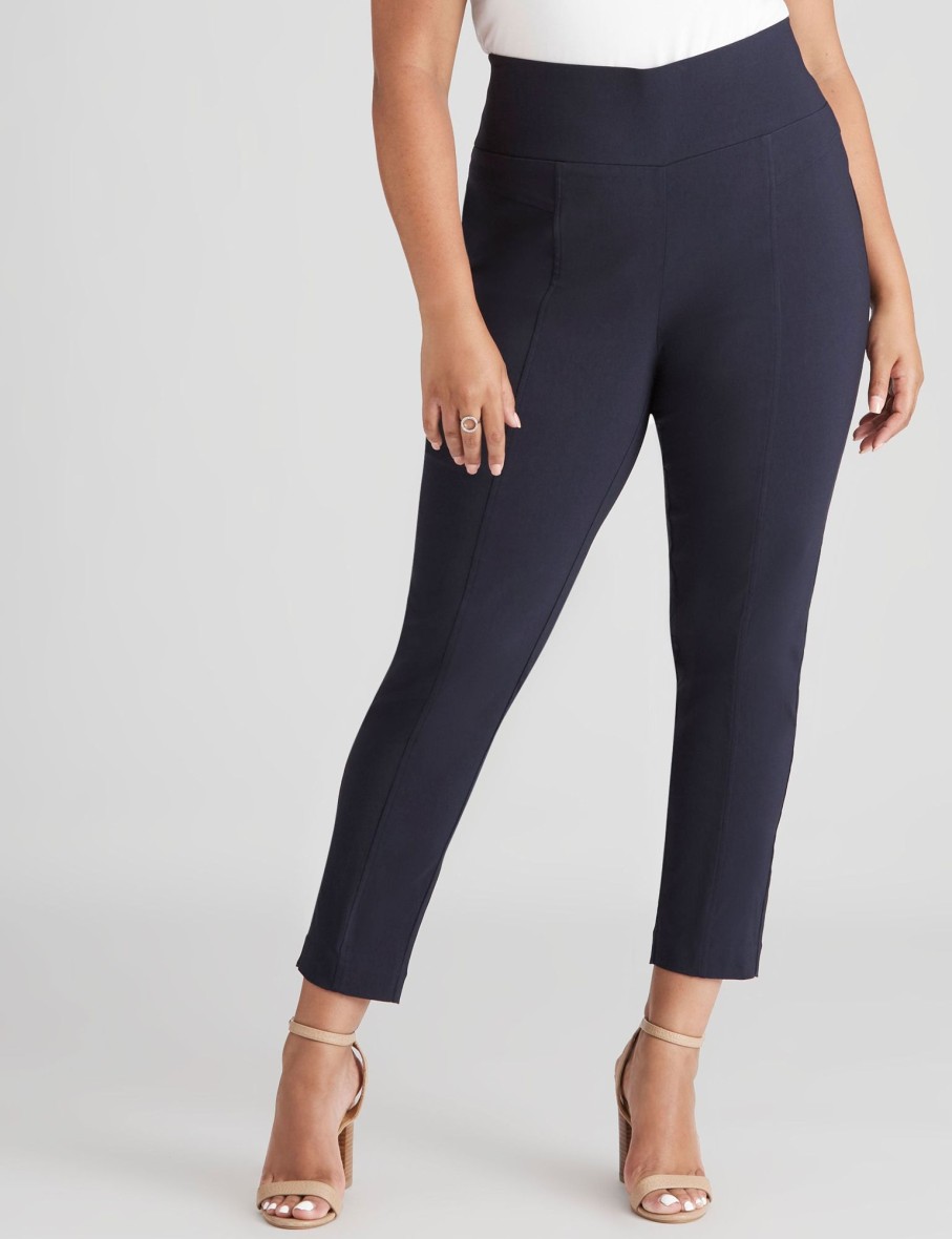 Bottoms Beme | Beme Regular Length Pull On Pants