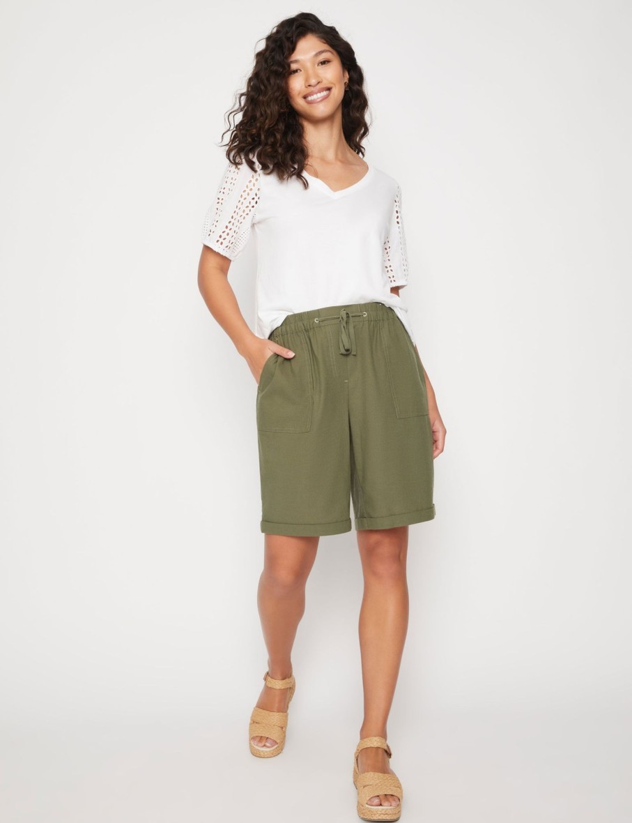 Bottoms Millers | Millers Cotton Slub Short With Cuff