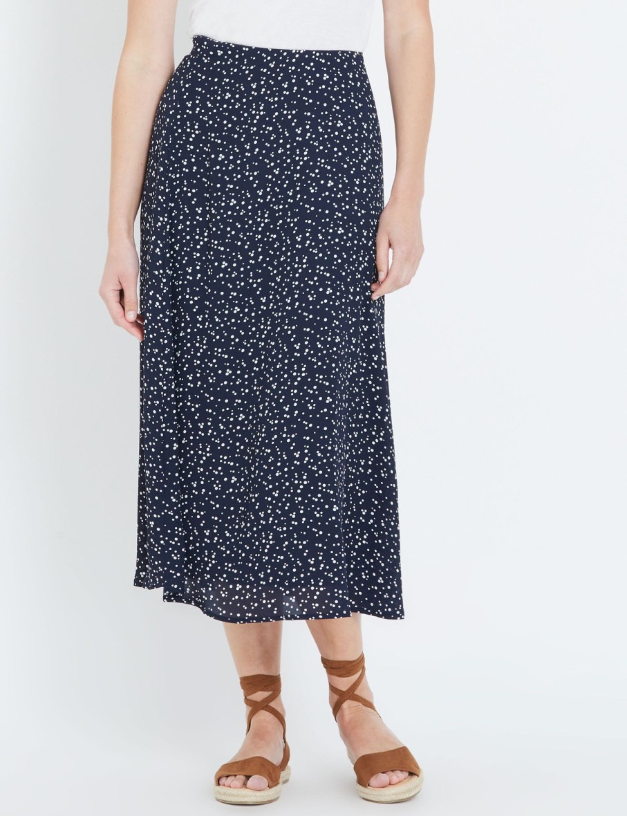 Bottoms WLane | W.Lane A-Line Printed Skirt