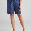 Bottoms Millers | Millers Tie Waist Cuff Hem Linen Blend Shorts