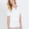 Tops NoniB | Lydia Short Sleeve Rib Tee