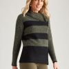 Knitwear NoniB | Noni B Fluffy Stripe Jumper