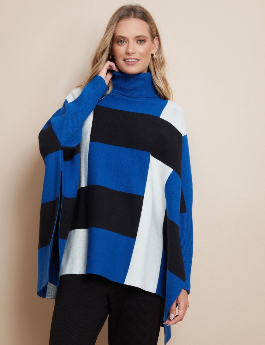 Knitwear WLane | W.Lane Colour Block Jumper