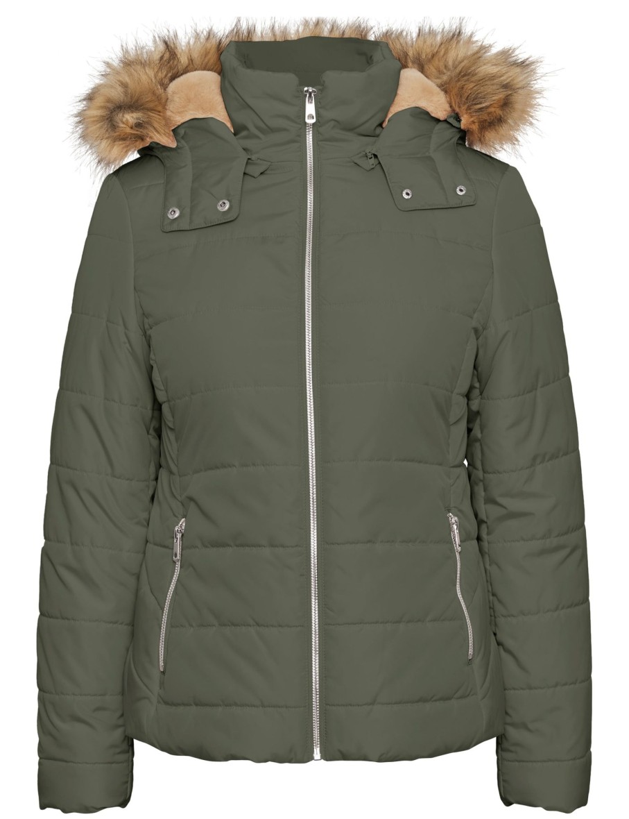 Outerwear Katies | Katies Short Puffer Jacket