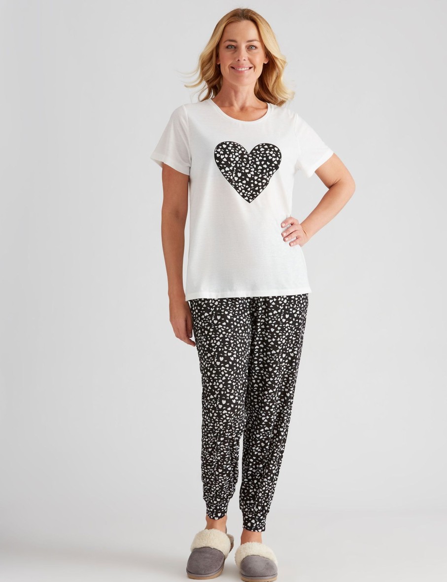 Sleepwear Rivers | Rivers Short Sleeve Sleep Set