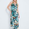 Dresses Rivers | Rivers Sleeveless Tiered Maxi Dress