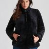 Outerwear Beme | Beme Teddy Half Zipped Jacket