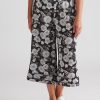 Bottoms Millers | Millers Pull On Printed Crepe Culotte Bottom