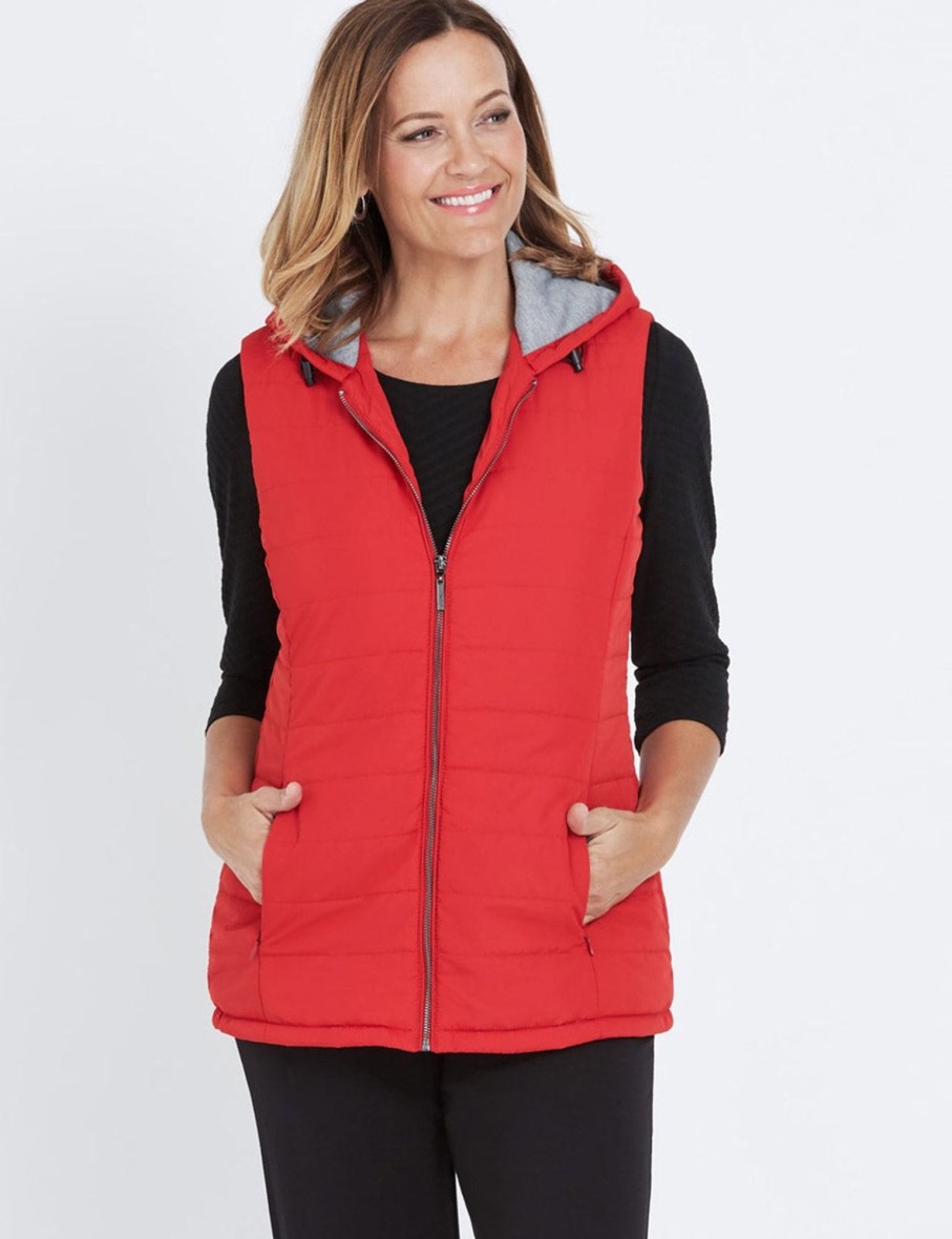 Outerwear Millers | Millers Jersey Lined Puffer Vest