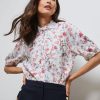 Tops NoniB | Printed Puff Sleeve Shirt