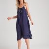 Dresses Millers | Millers Knee Length Crinkle Strappy Dress