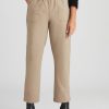 Bottoms Millers | Millers Rib Waist Cotton Pants