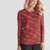 Tops NoniB | Noni B Knit Puff Print Top