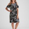 Dresses Millers | Millers Cut Away Knitwear Midi Dress