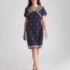 Dresses Millers | Millers Embroidered Cotton Slub Dress