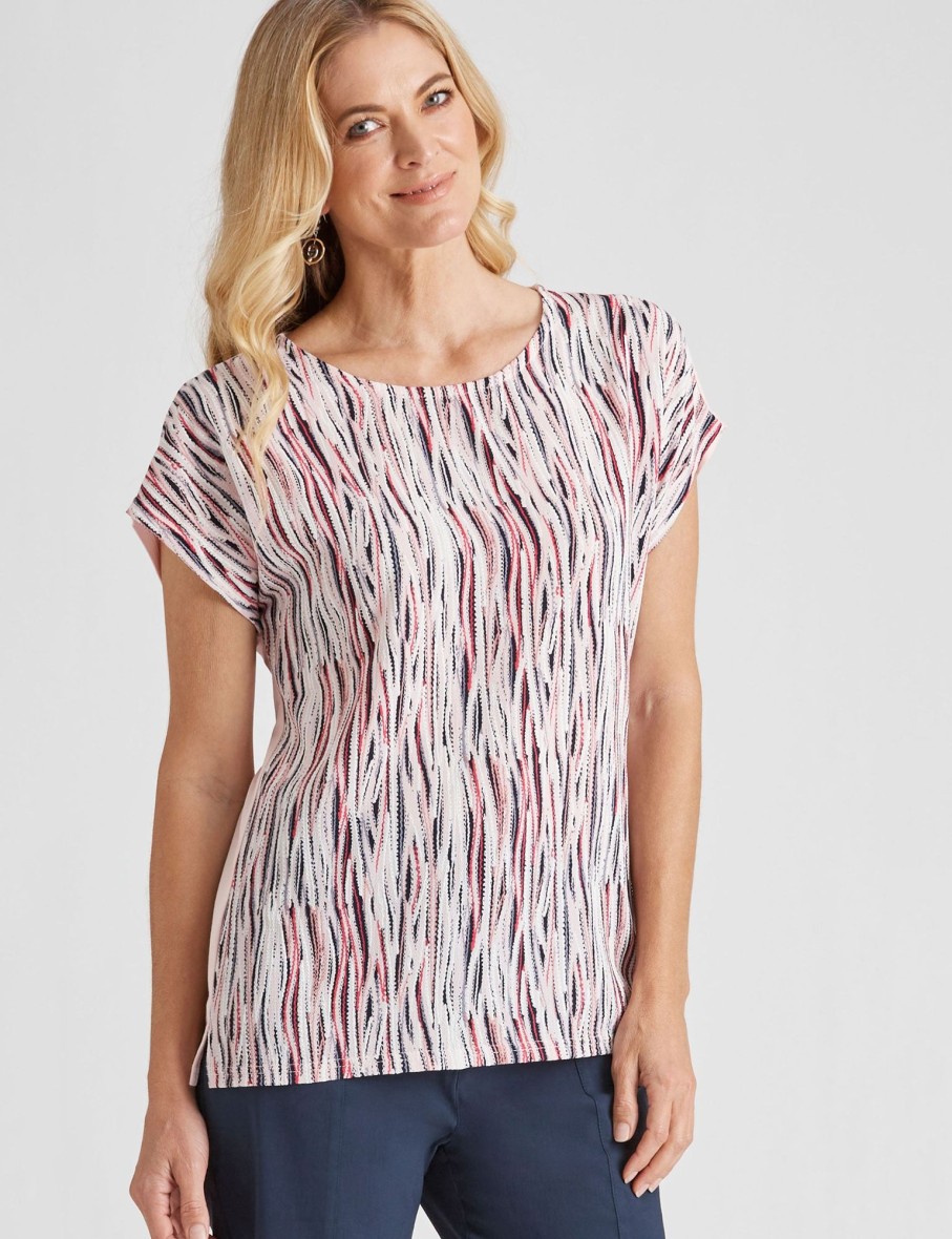 Tops NoniB | Short Sleeve Hot Fix Top