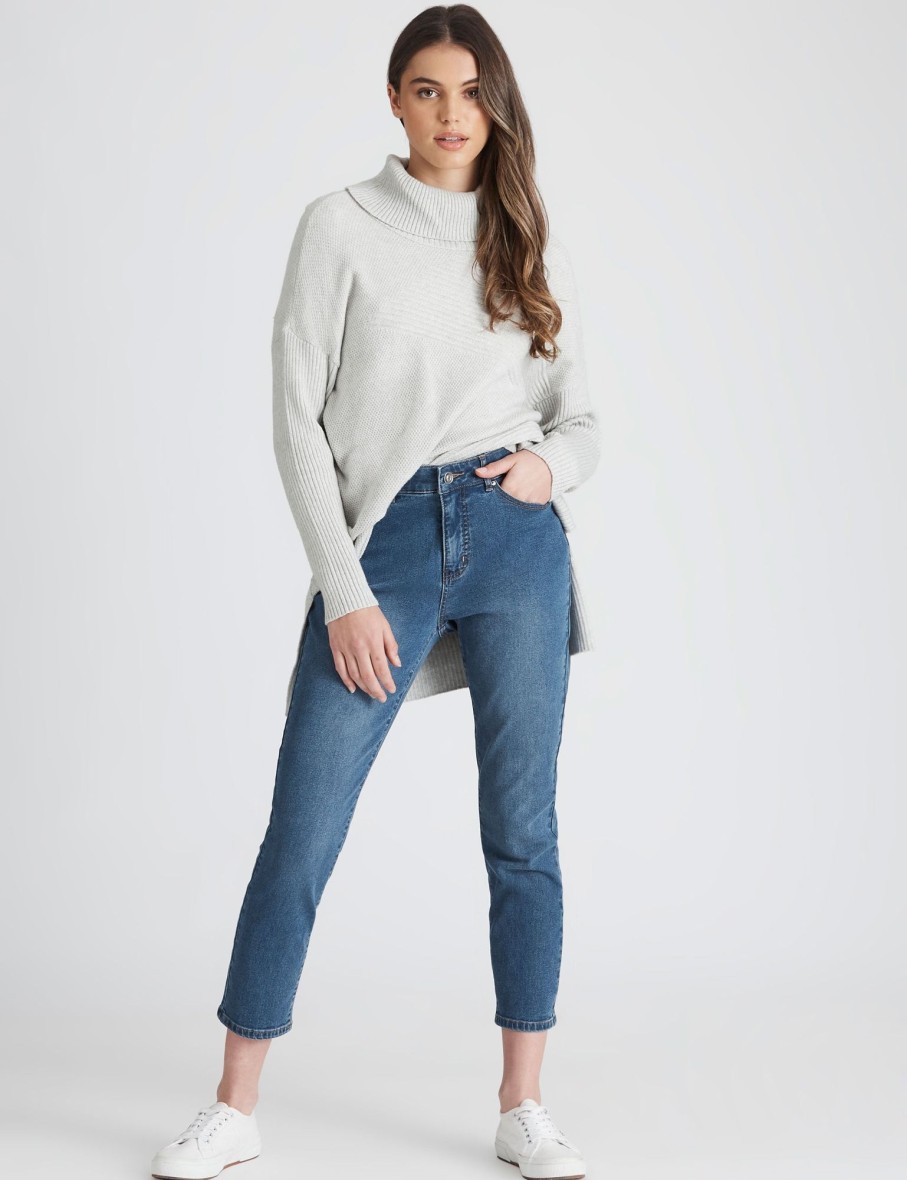 Bottoms Rockmans | Rockmans Skinny Leg Jeans