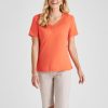 Tops NoniB | Noni B Short Sleeve Rib Top