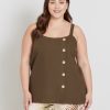 Tops Beme | Beme Wooden Button Camisole