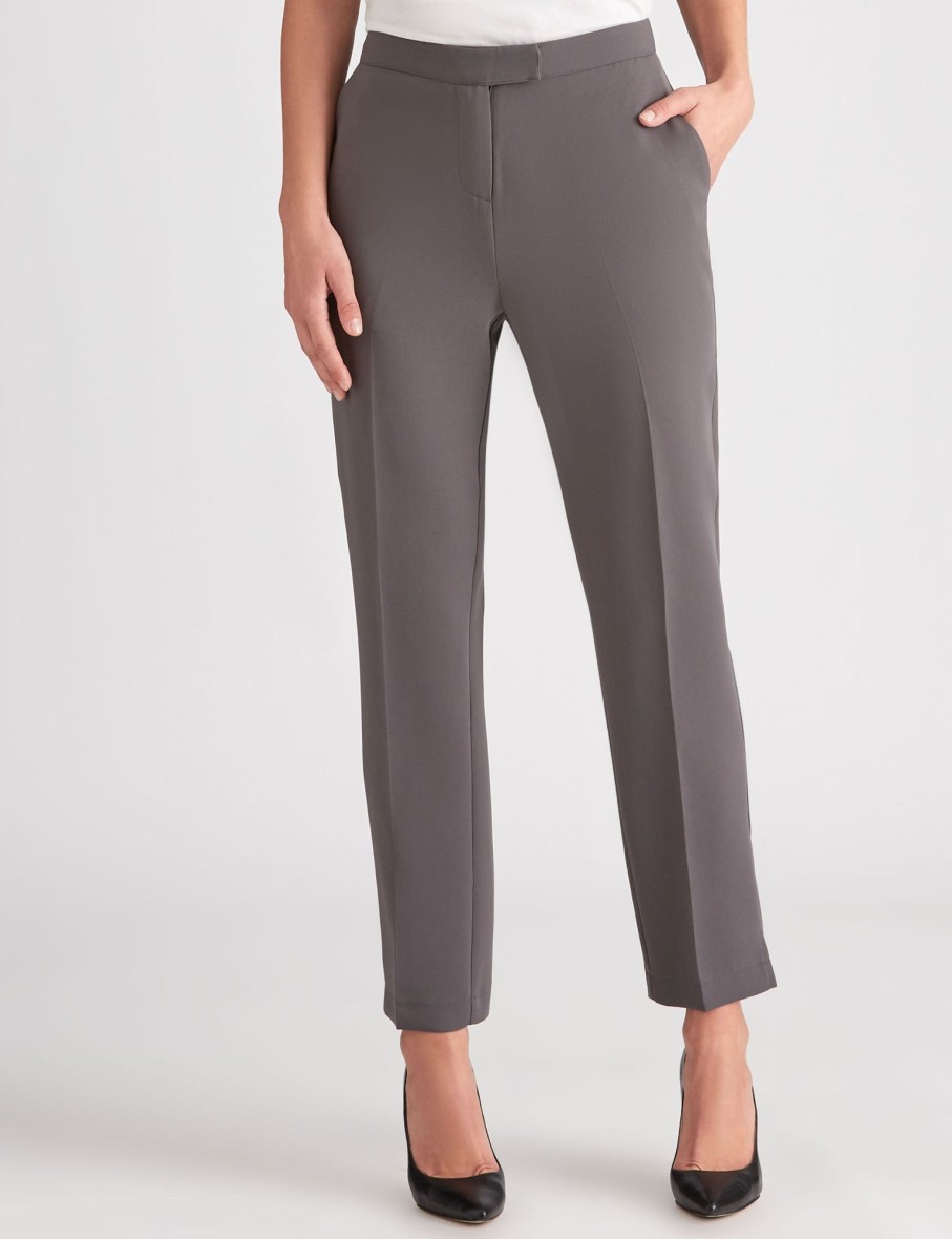 Bottoms LizJordan | Liz Jordan Woven Tailored Pant