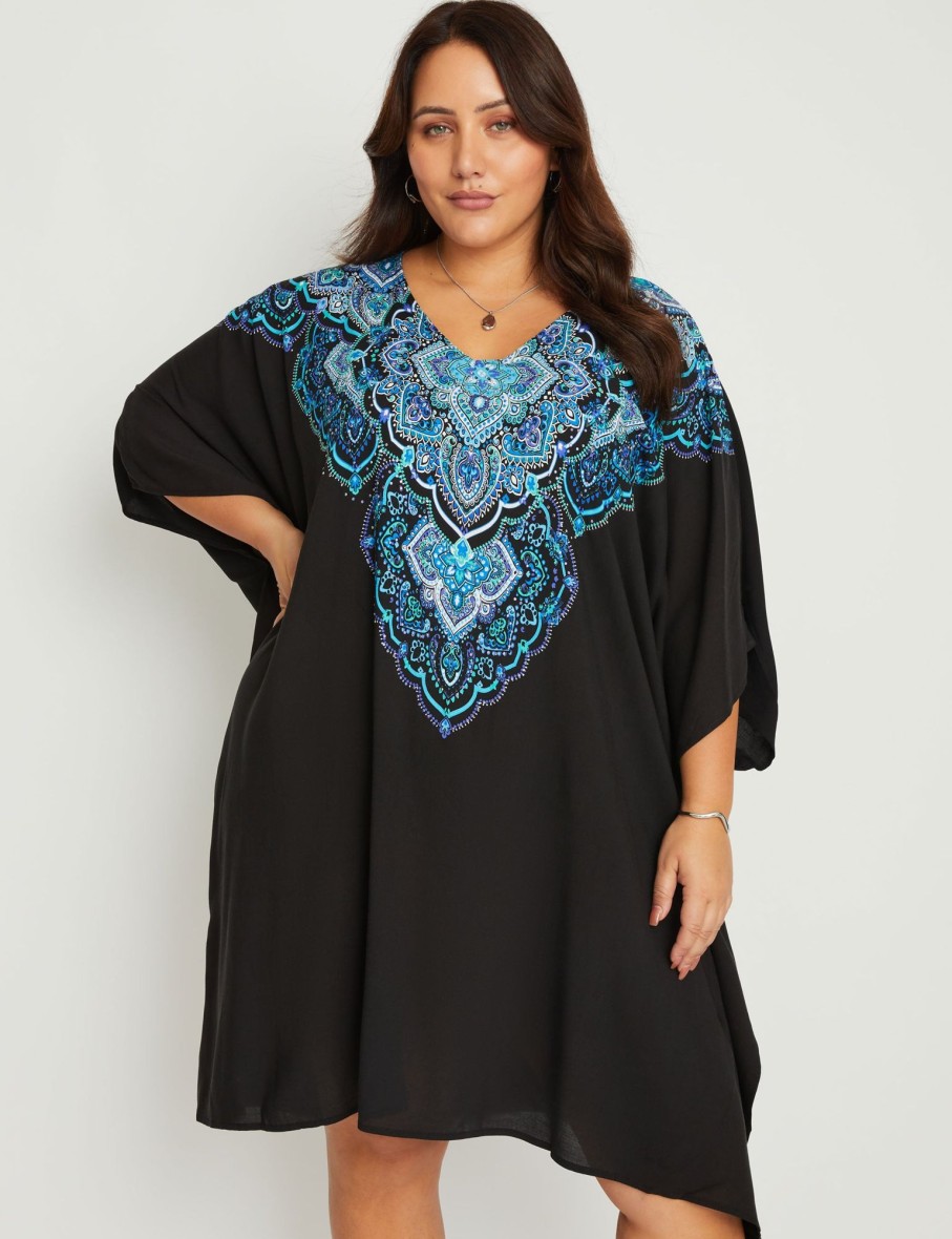 Dresses Beme | Beme Longline Kaftan Top