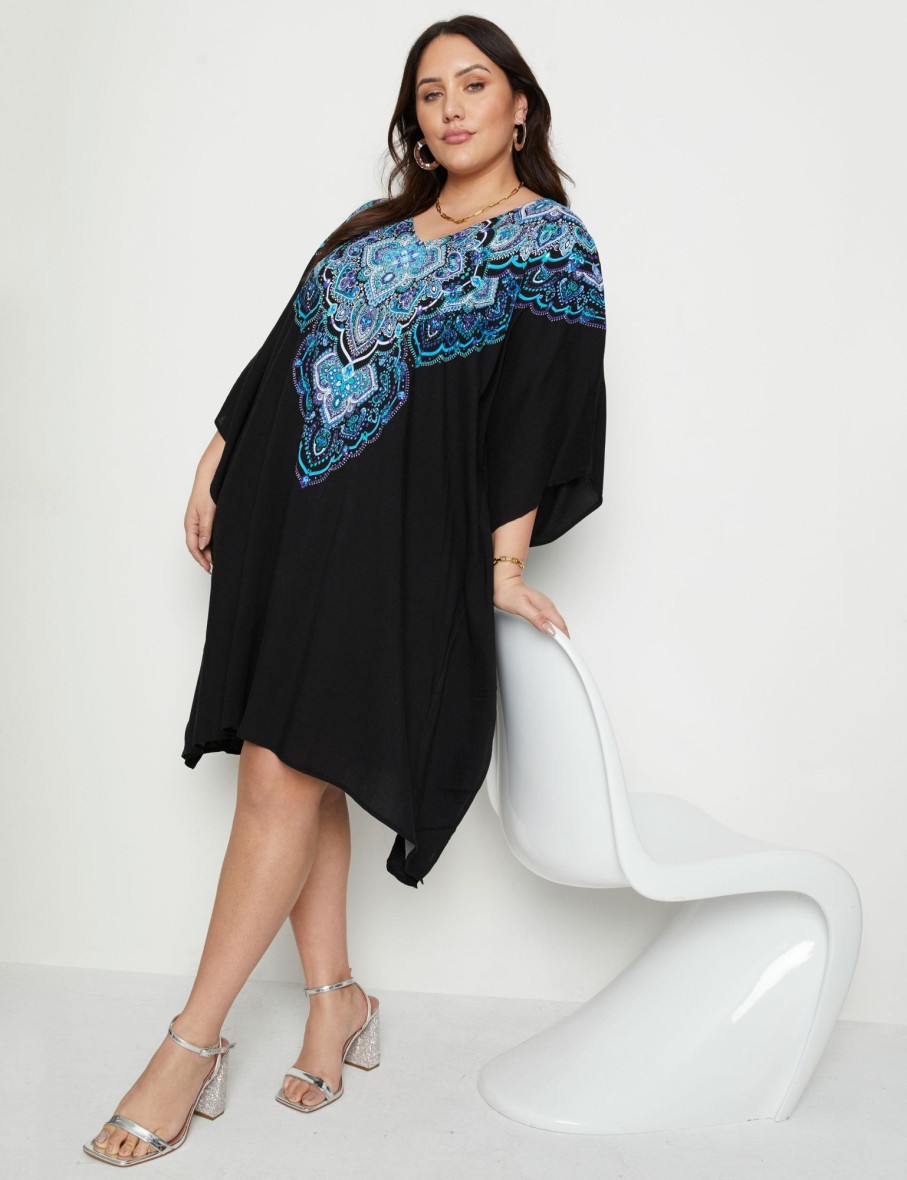 Dresses Beme | Beme Longline Kaftan Top