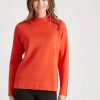 Knitwear WLane | W.Lane Roll Neck Button Detail Pullover