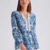 Tops NoniB | Lace Trim Paisley Print Top